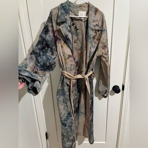 A New Day Multicolor Trench Coat